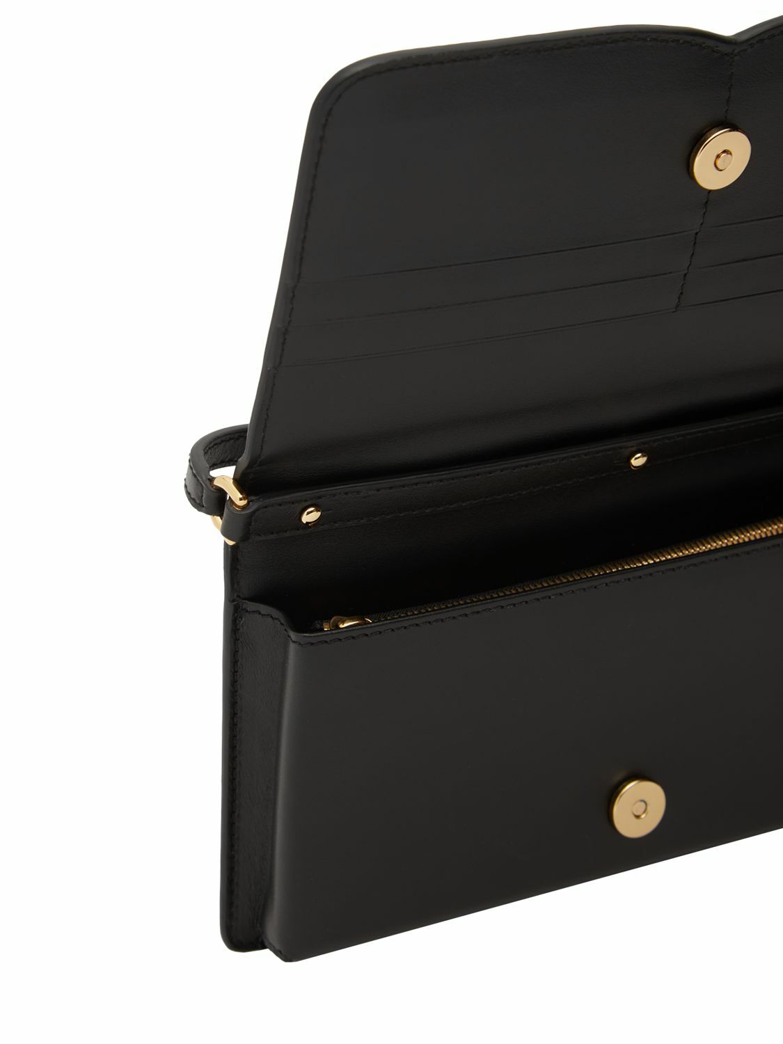 DG-logo leather phone bag