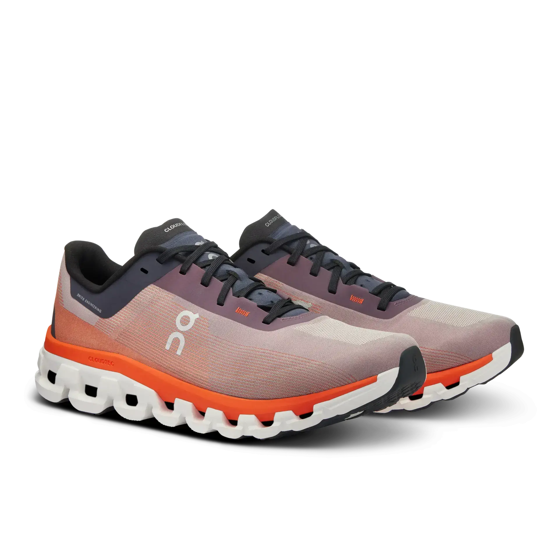On Running Cloudflow 4 'Quartz/Flame' On Running - Shoe size: UK 7 Sneakers | Shop From The Mirage