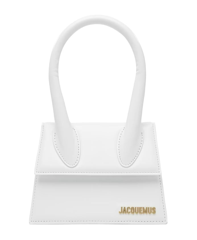 White Handbag Elegant Style