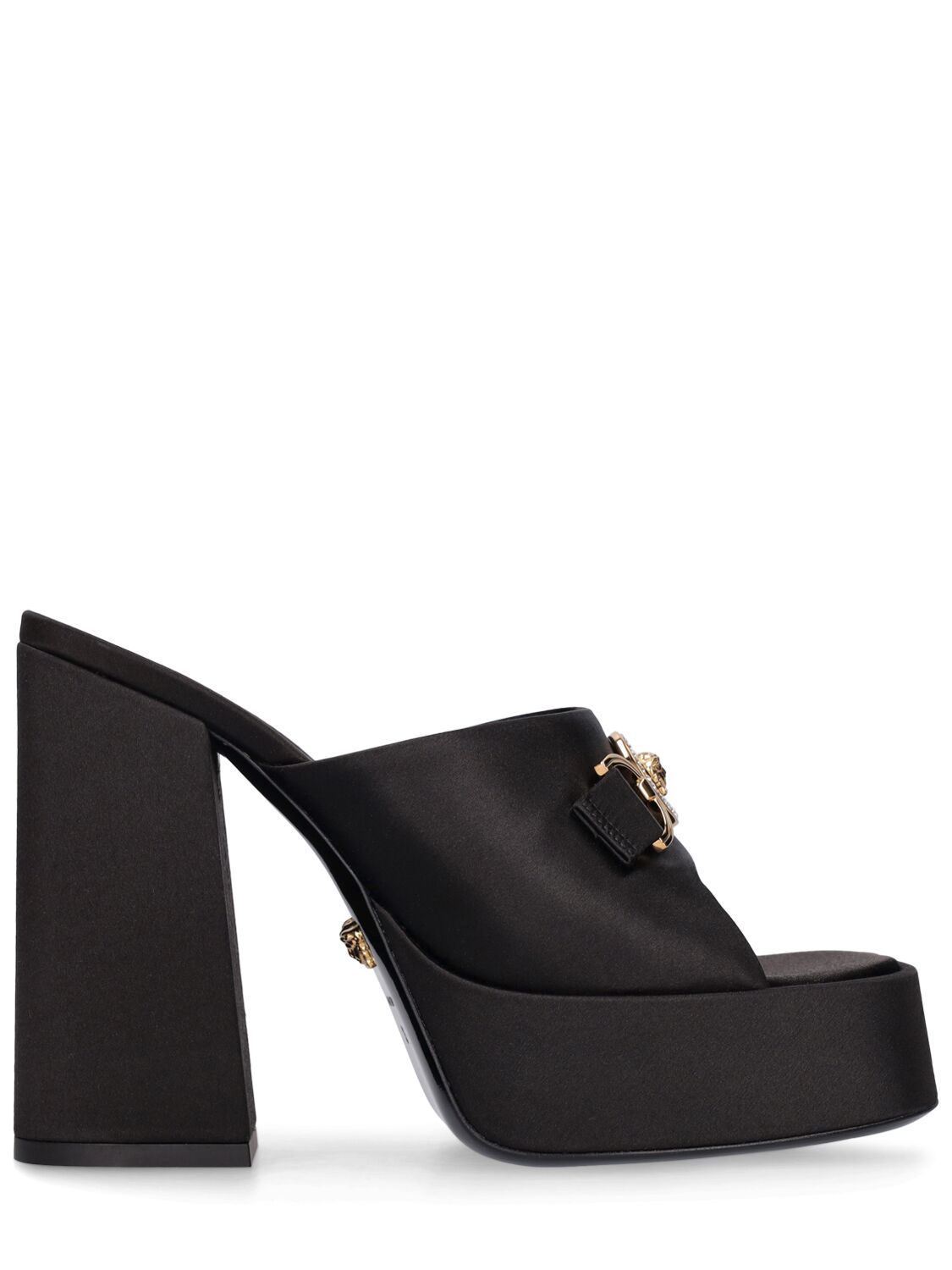 Versace Versace 120mm Satin mules - Size: UK 2.5 Heels | Shop From The Mirage