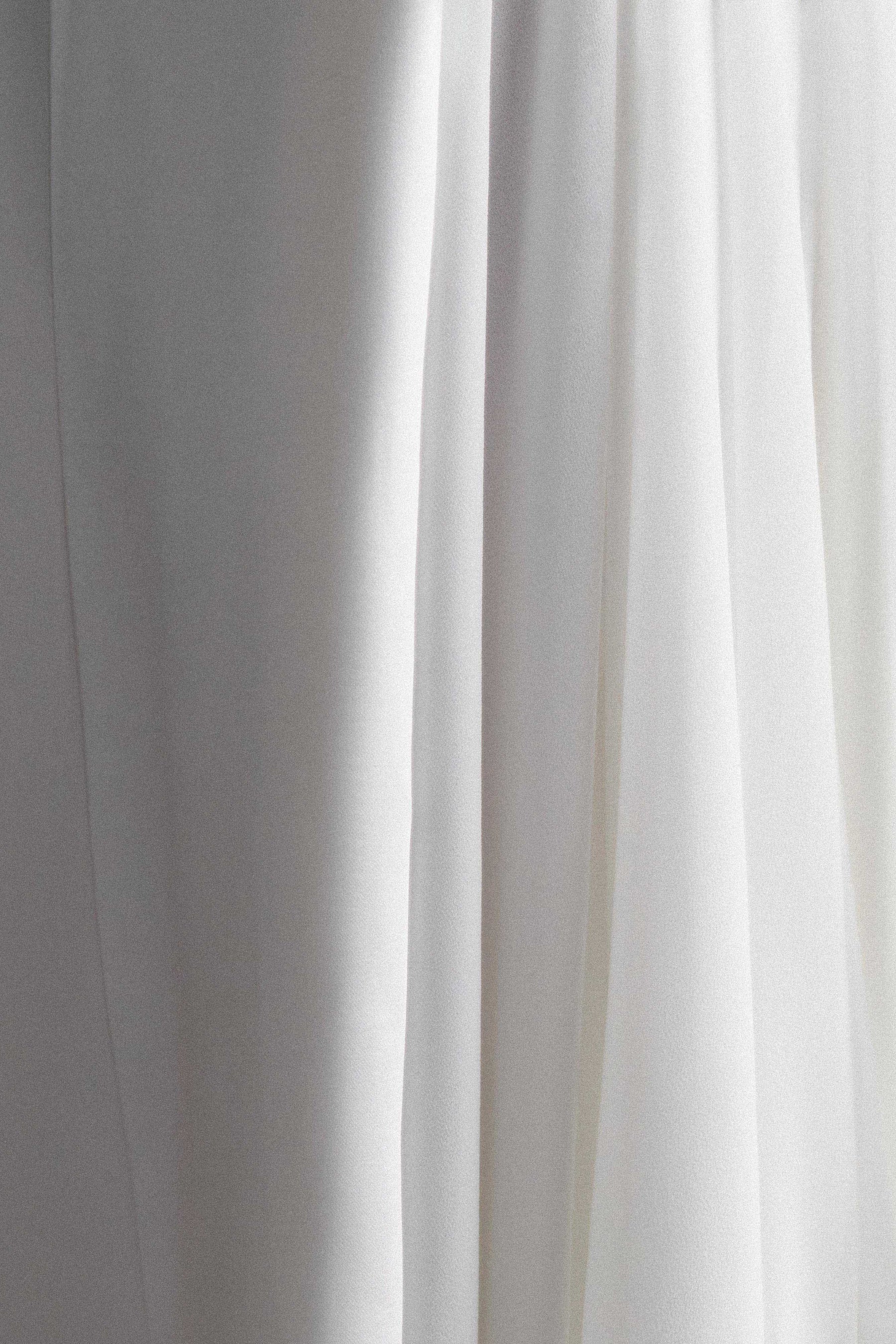 Rosella Satin Strapless Maxi Dress - White