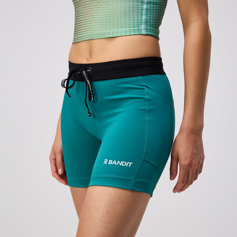 Stamina™ 5" Women's Compression Shorts - Gulfstream