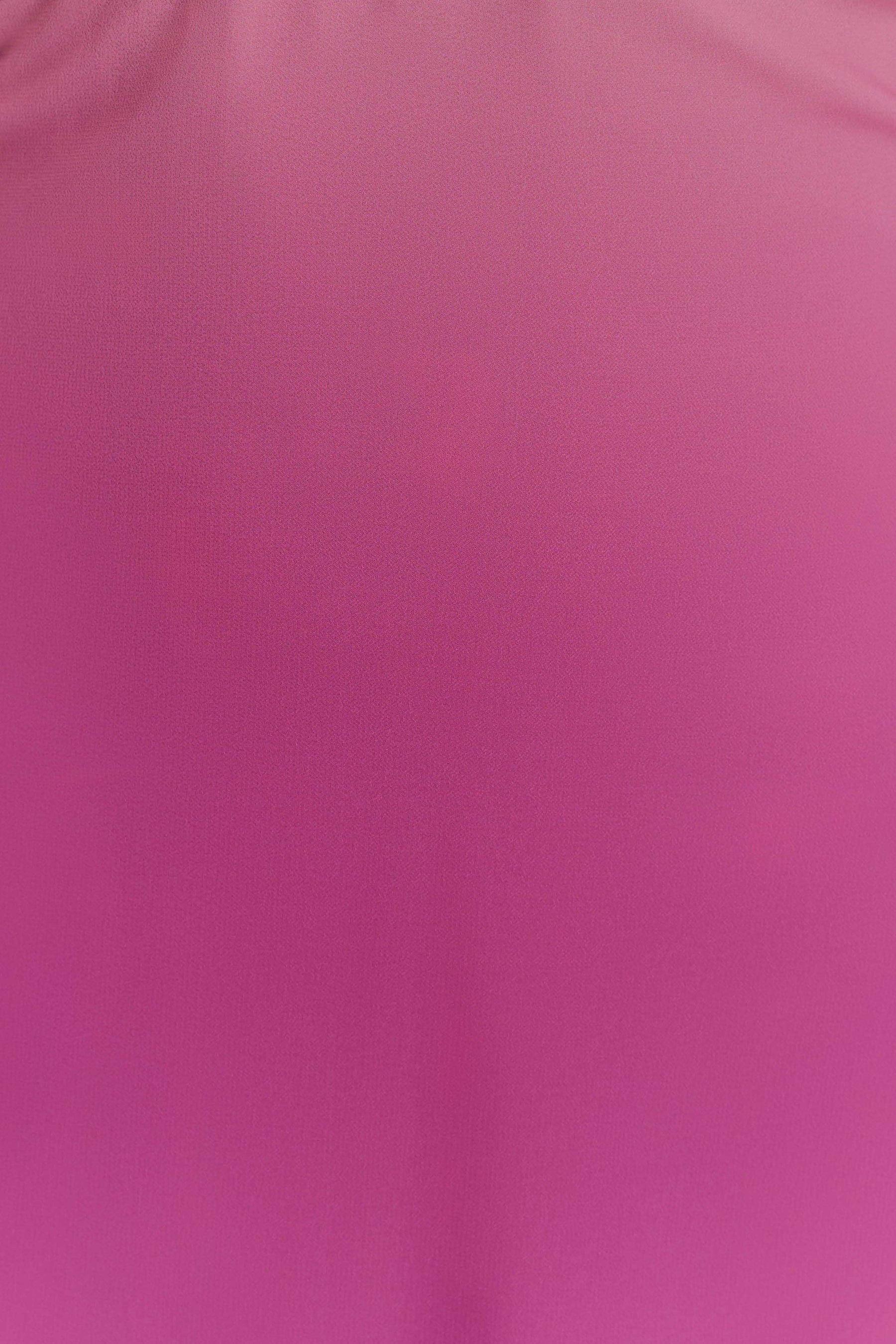 Malakhai Chiffon Halter Mini Dress - Ombre Pink