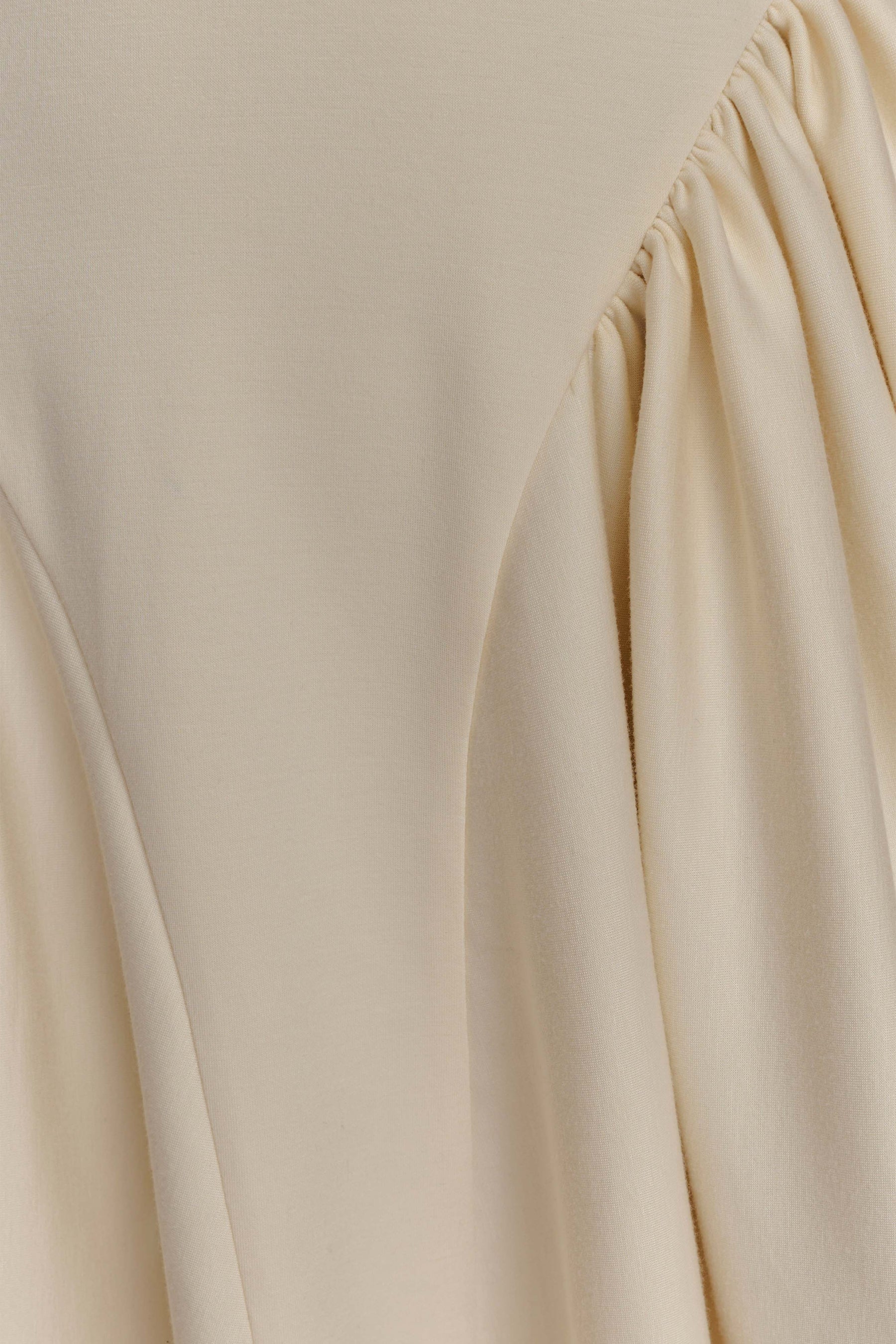 Sharon Scuba Jersey Mini Dress - Ivory