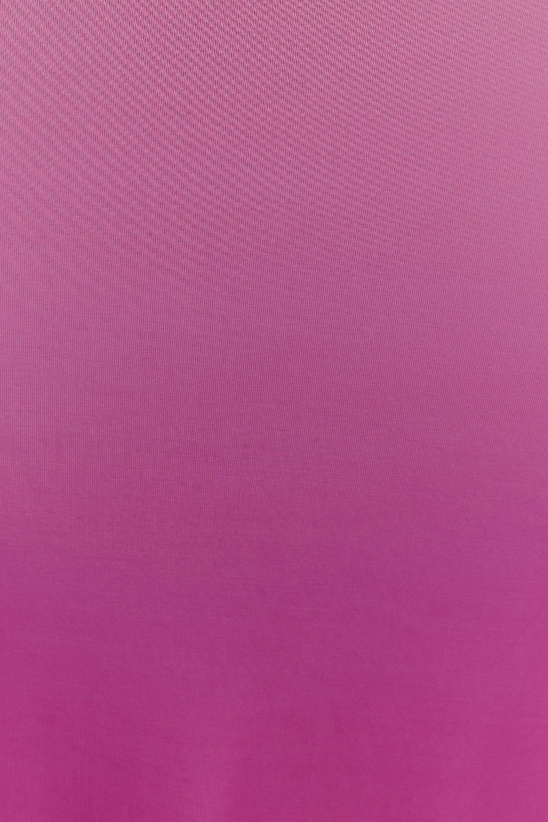 Bruna Slinky Fishtail Maxi Skirt - Ombre Pink