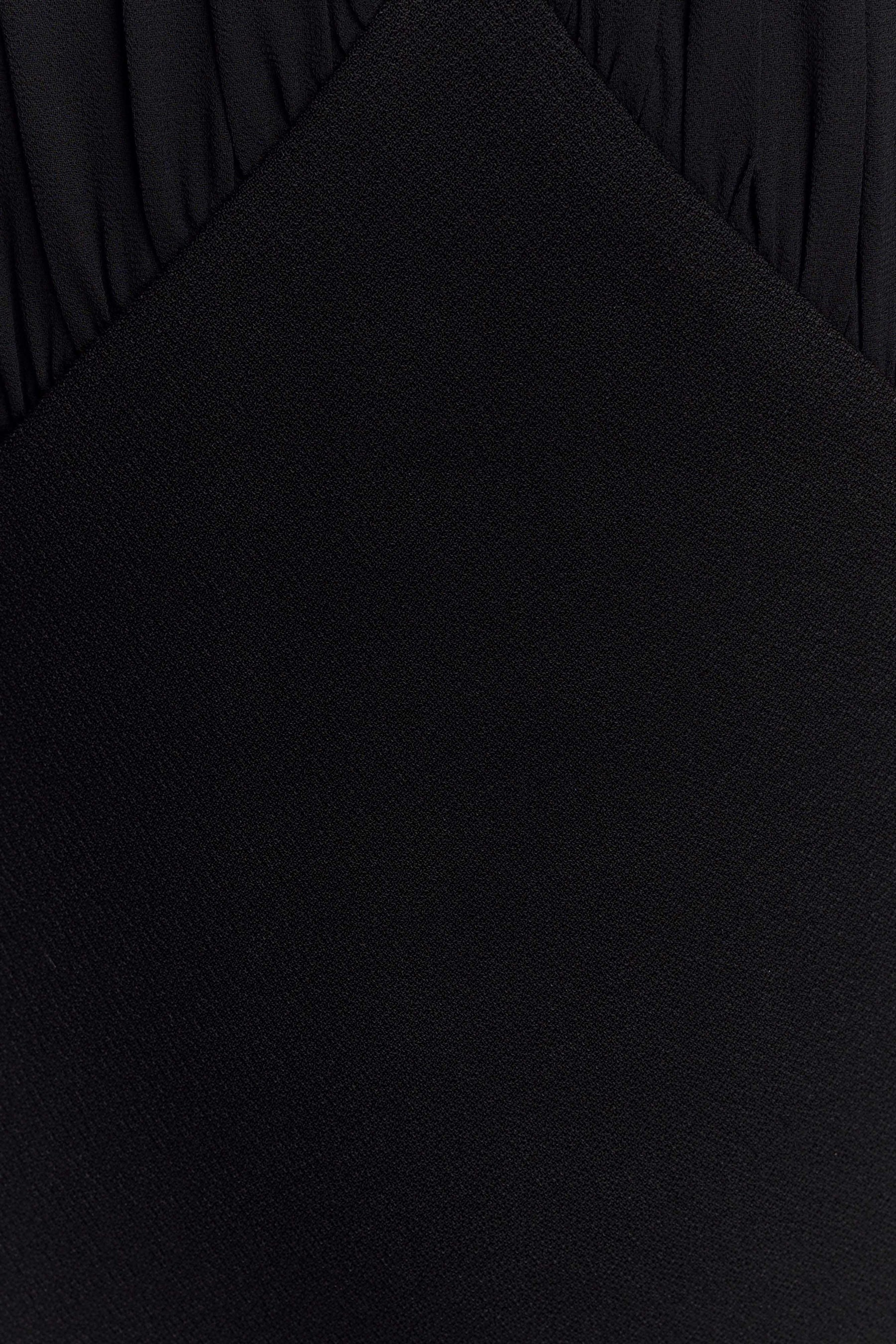 Mierah Halter Midi Dress - Black