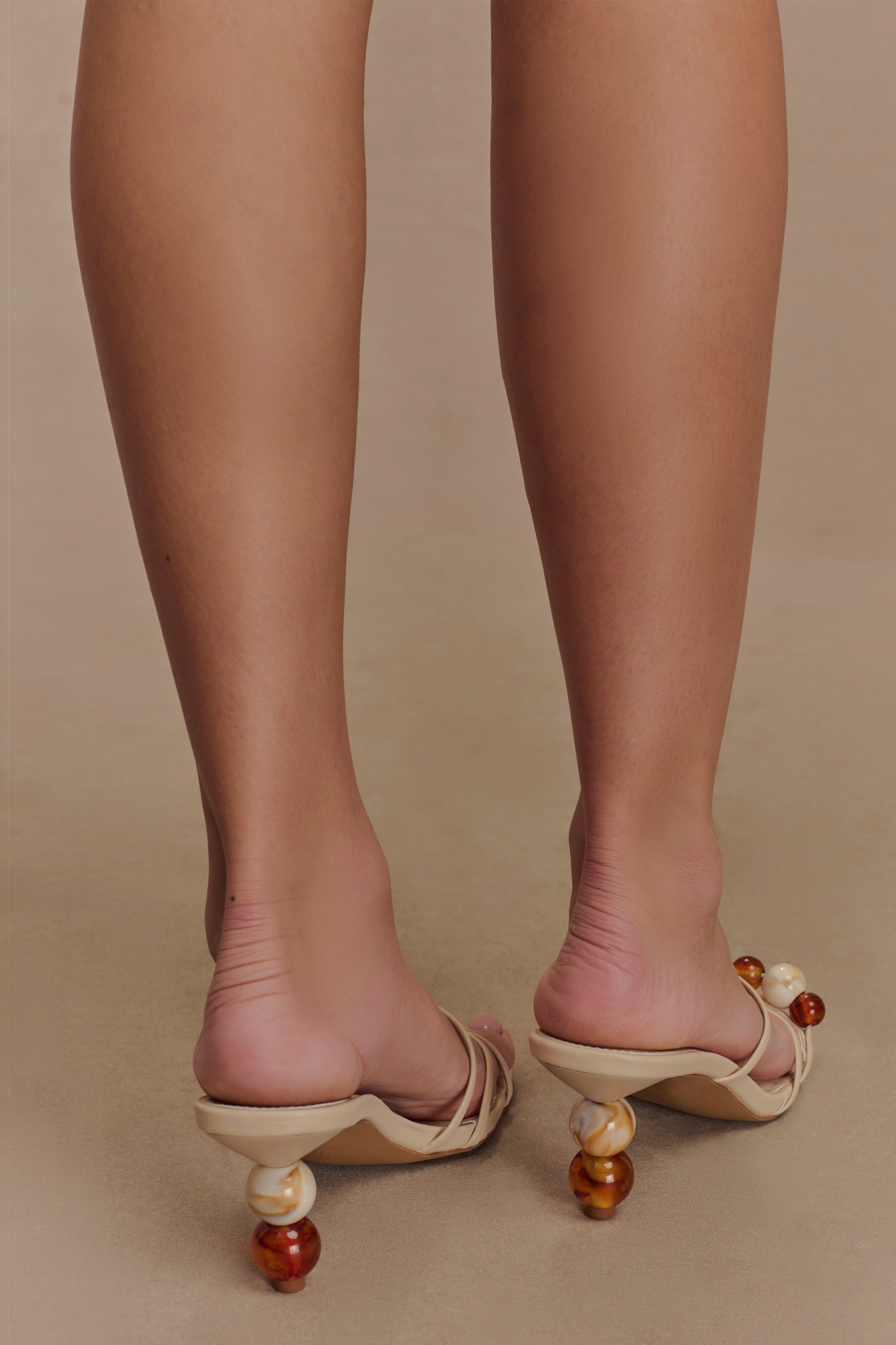 Montgomery Beaded Heel - Ivory