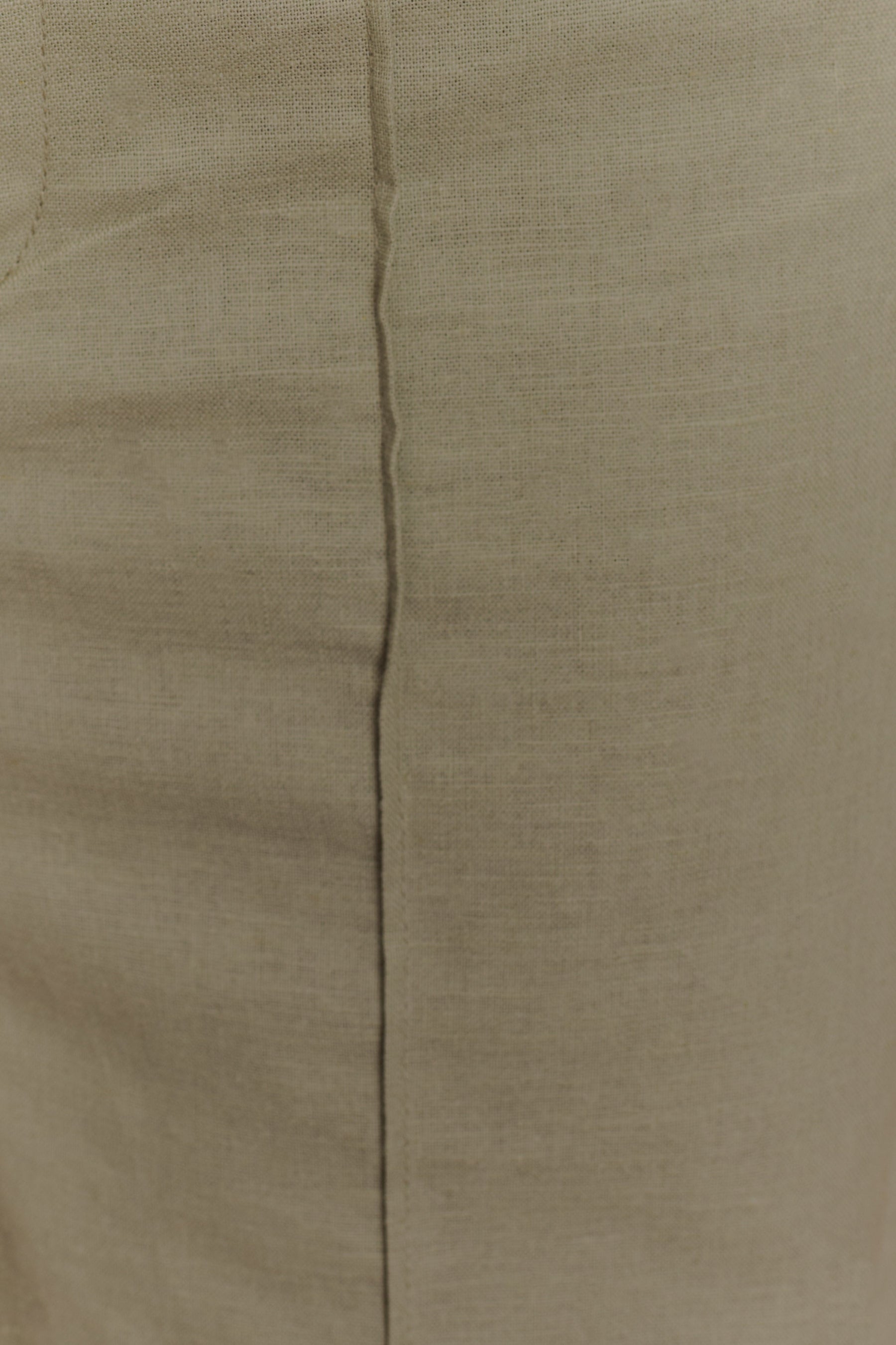 Brandi Linen Straight Leg Pant - Basil