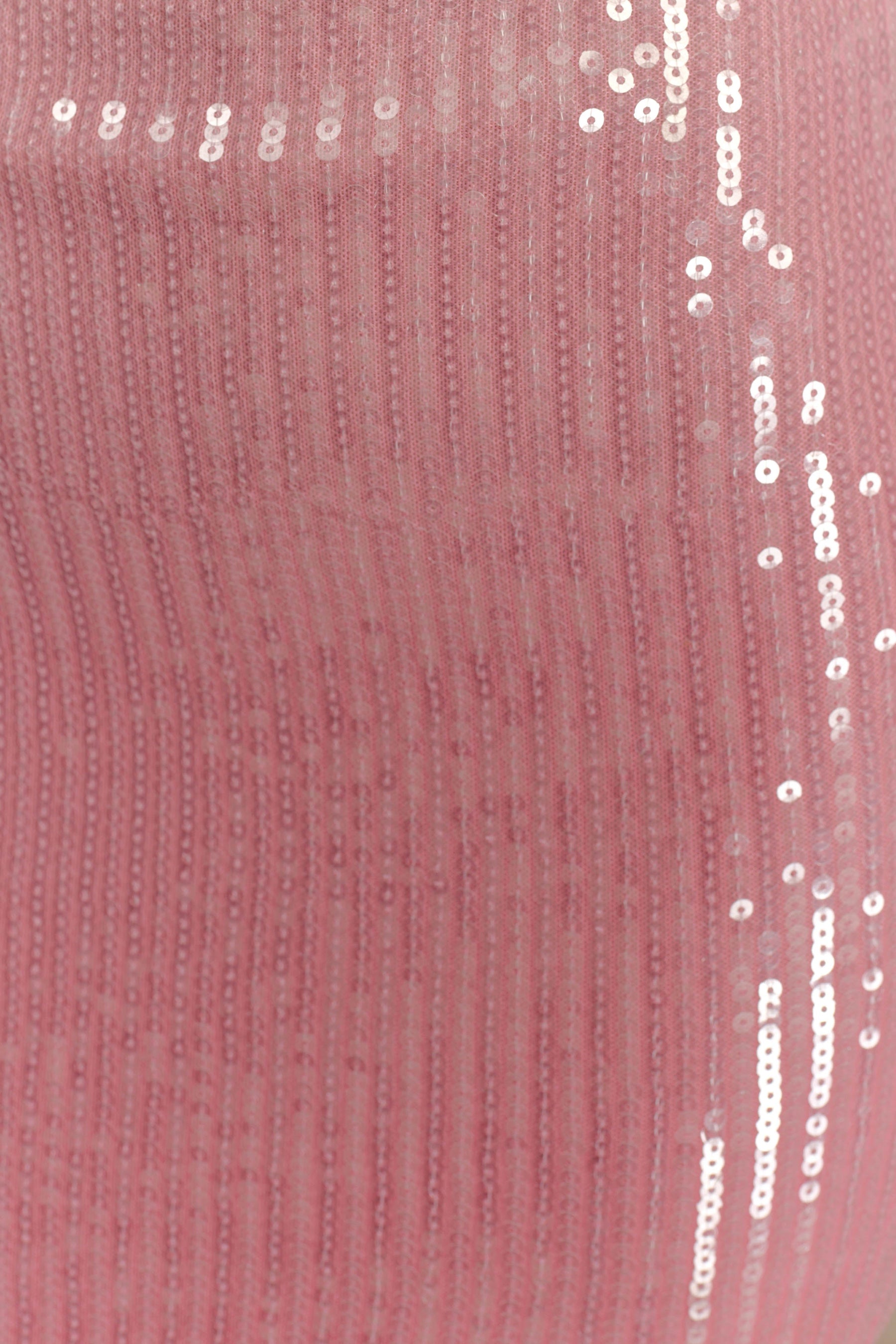 Mora Sequin Mini Dress - Ombre Pink