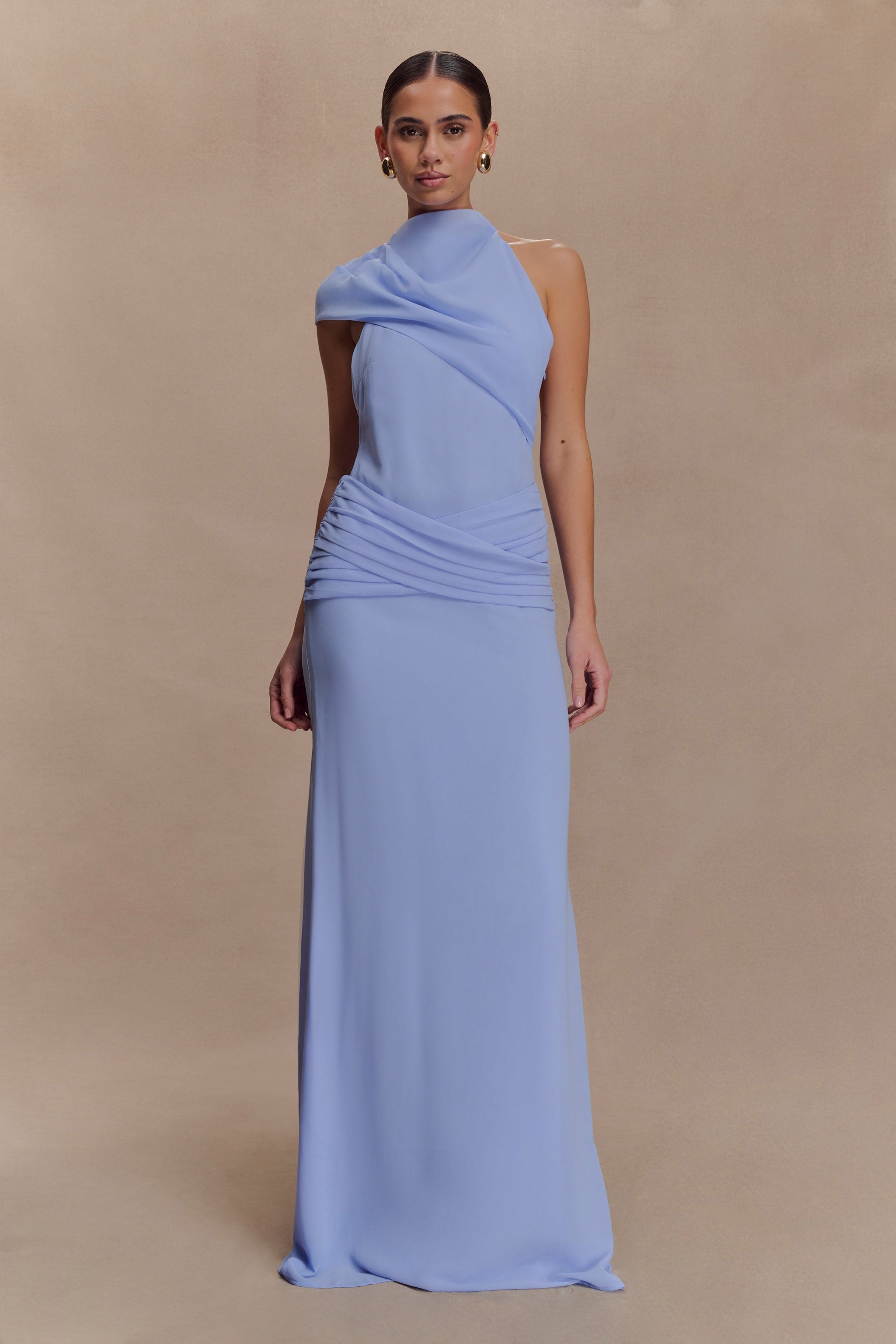 Analia Chiffon Maxi Dress - Lilac