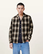 Alvar Checked Western Relaxed Fit Shirt