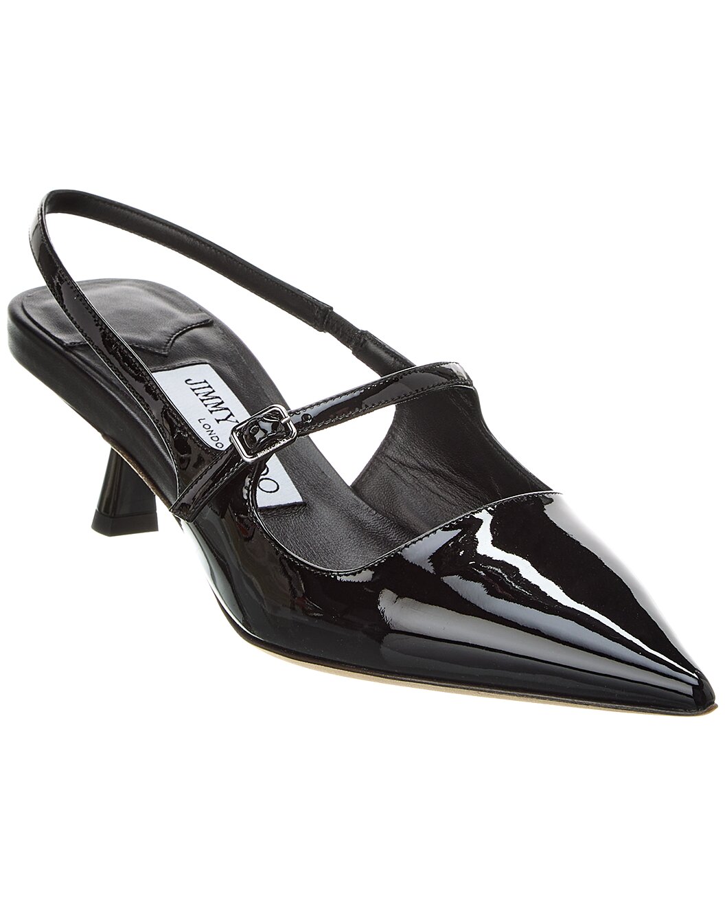 Jimmy Choo Didi 45 Patent Slingback Pump