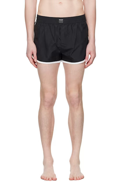 Dolce&Gabbana Black Tag Swim Shorts