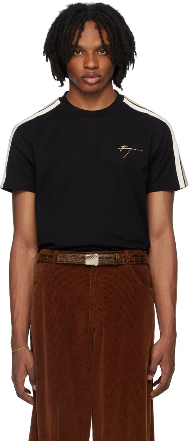 Ferragamo Black Sporty T-Shirt