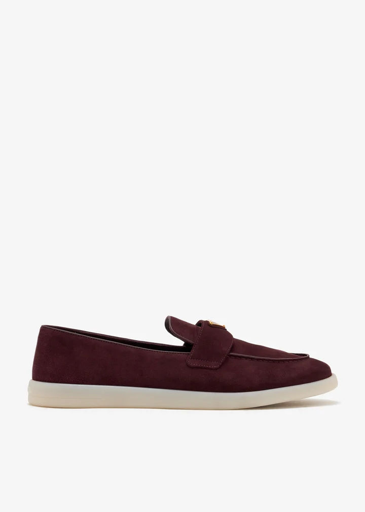 Prada Suede loafers