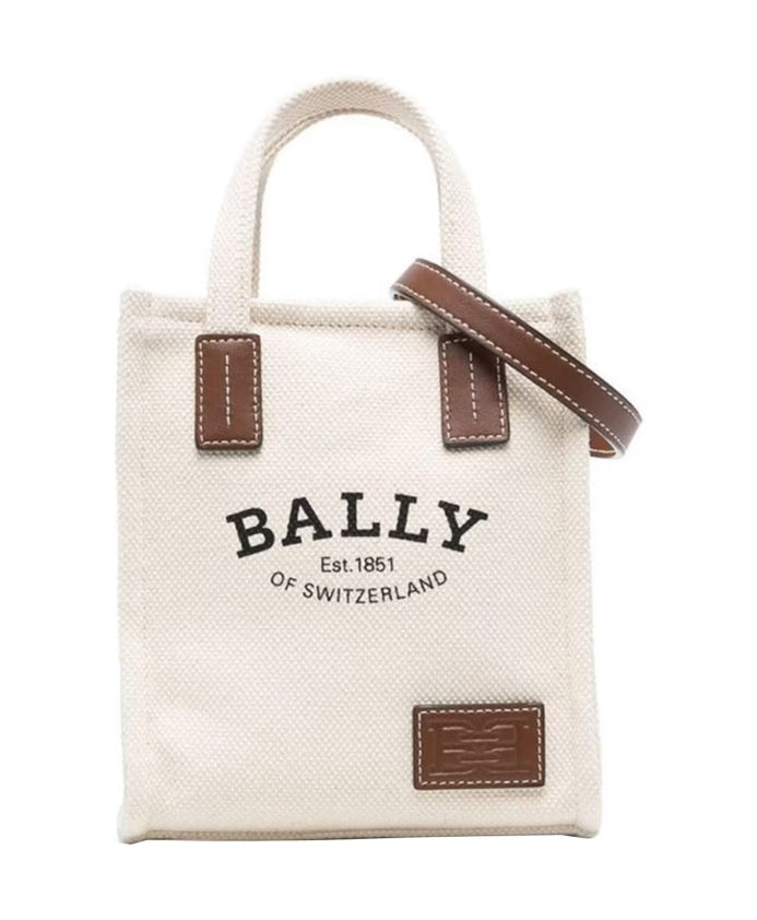Mini Handbag with Shoulder Strap and Logo