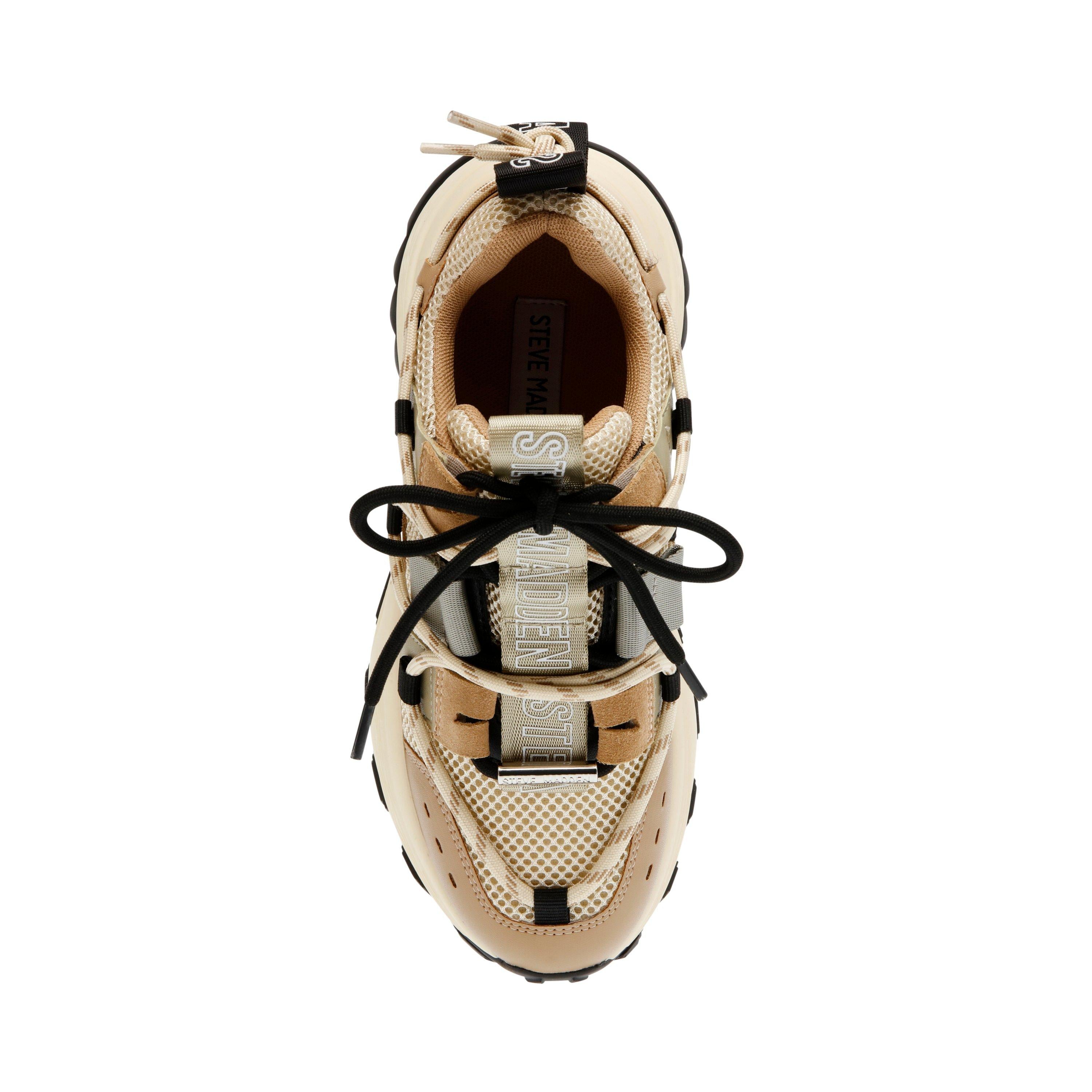 Tazmania Platform Lace-Up Chunky Trainers