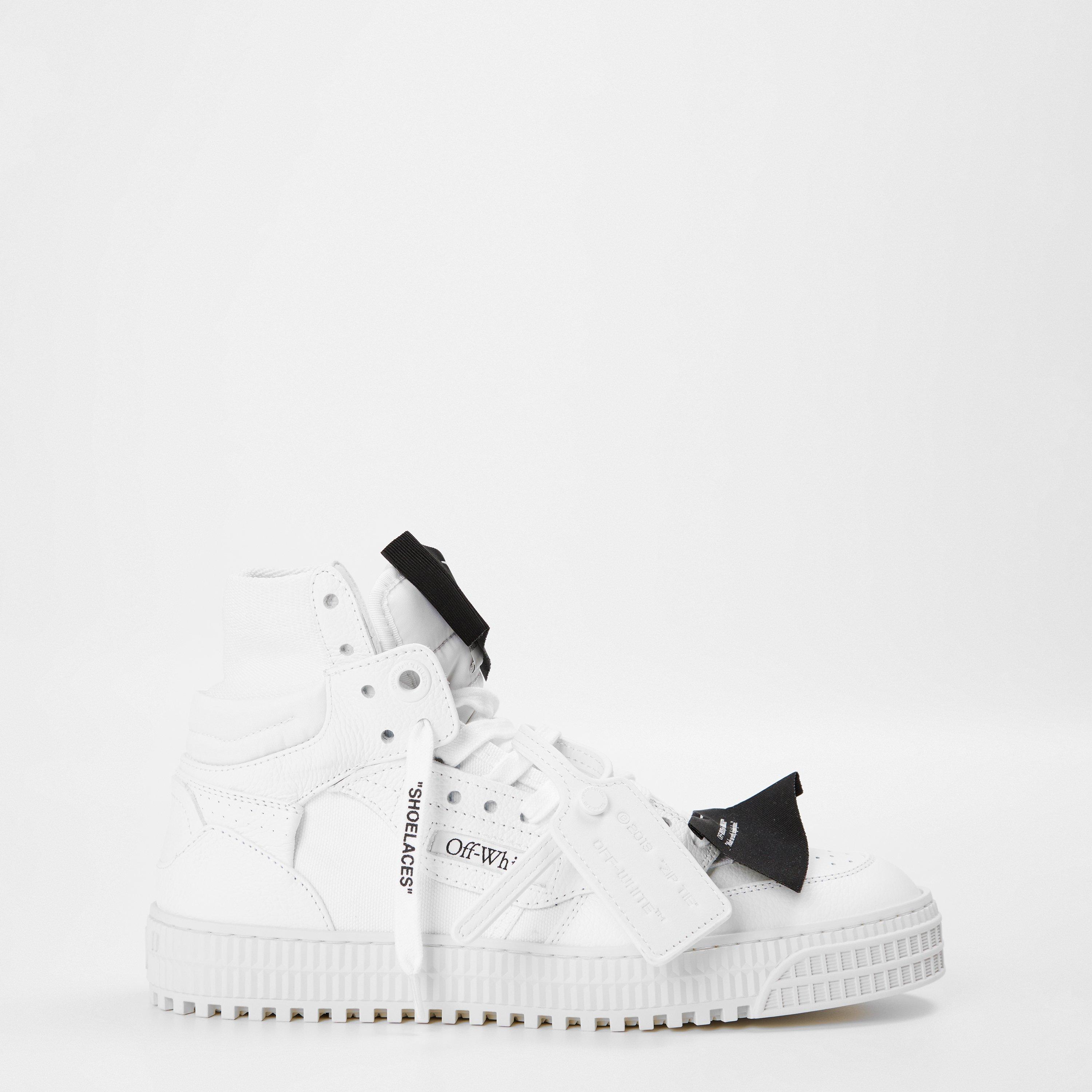 3.0 Court Leather Lace Up Low-Top Trainers
