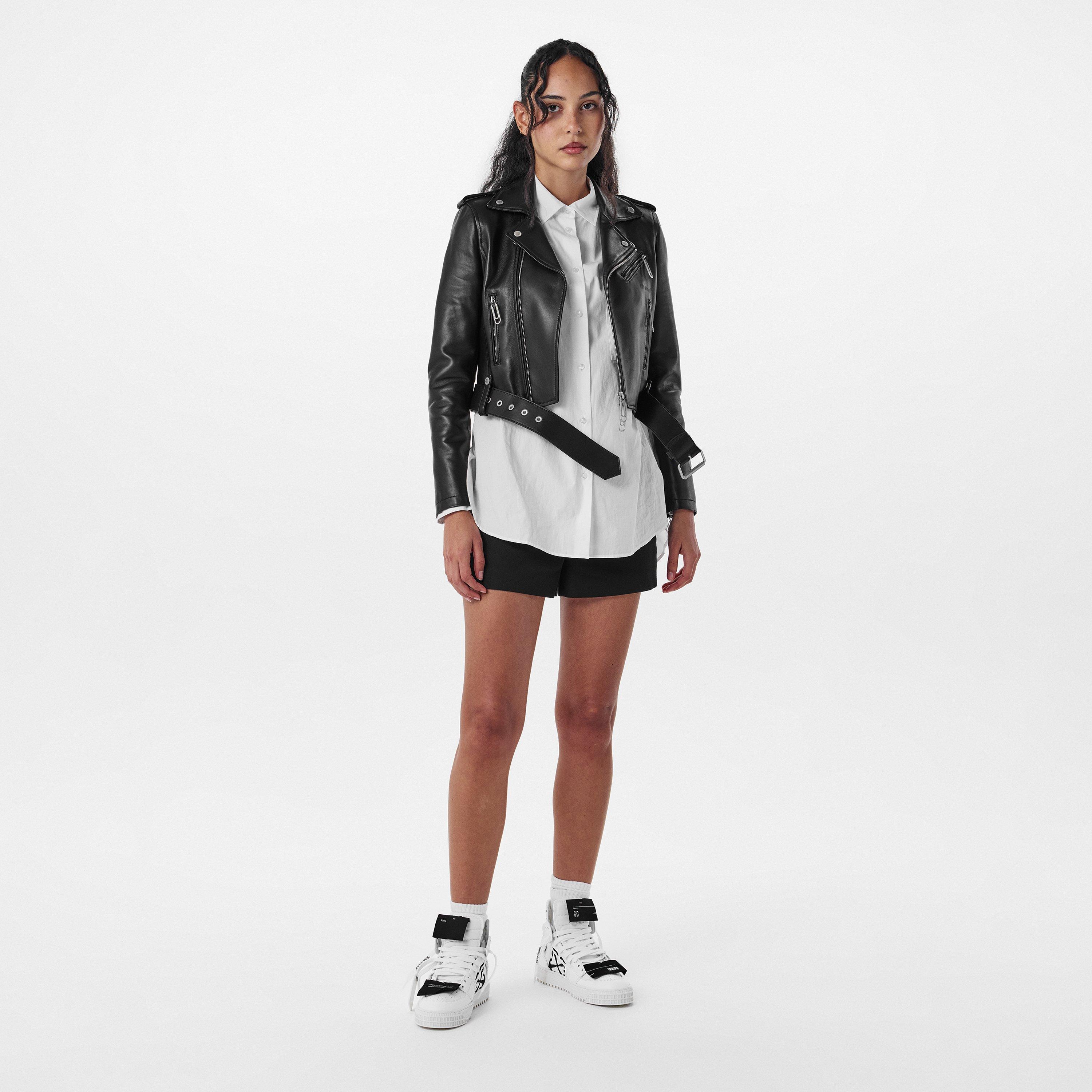 3.0 Court Leather Lace Up Low-Top Trainers