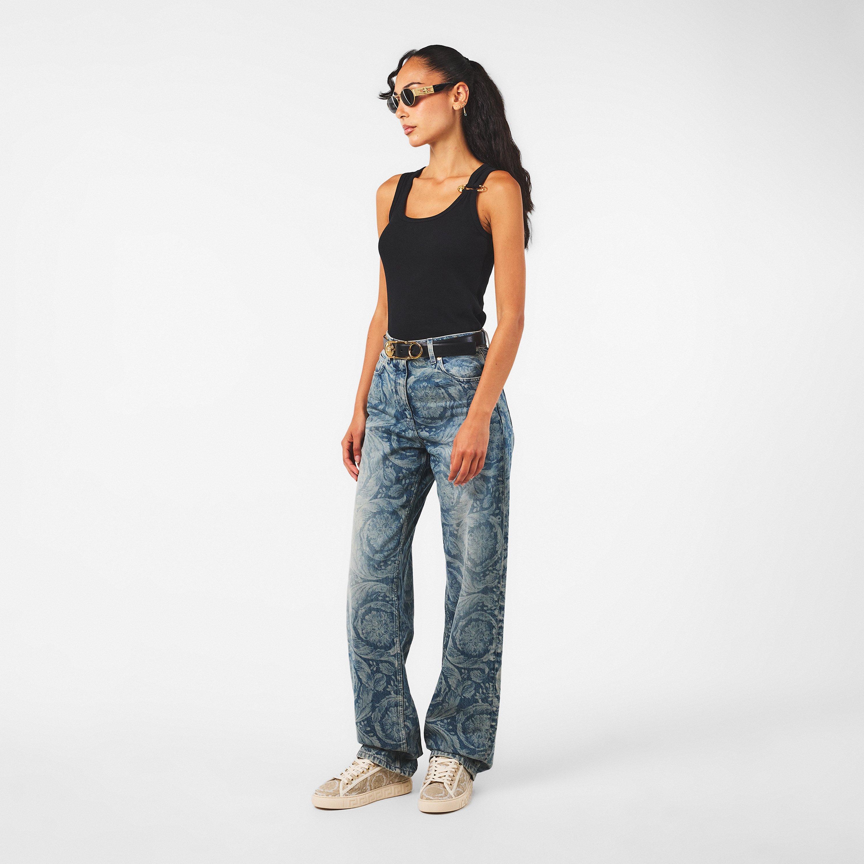 Pattern Cushioned Low-Top Trainers
