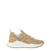 Panelled Lace-Up Suede Sneaker