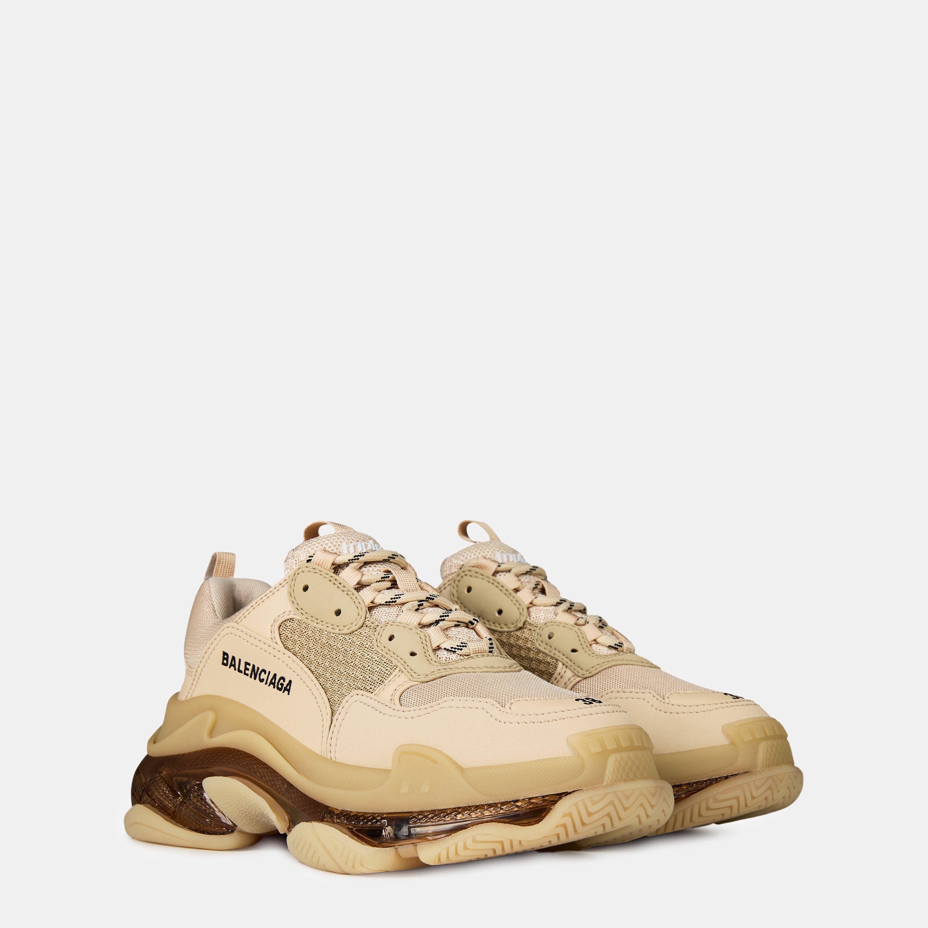 Triple S Clear Sole Trainers