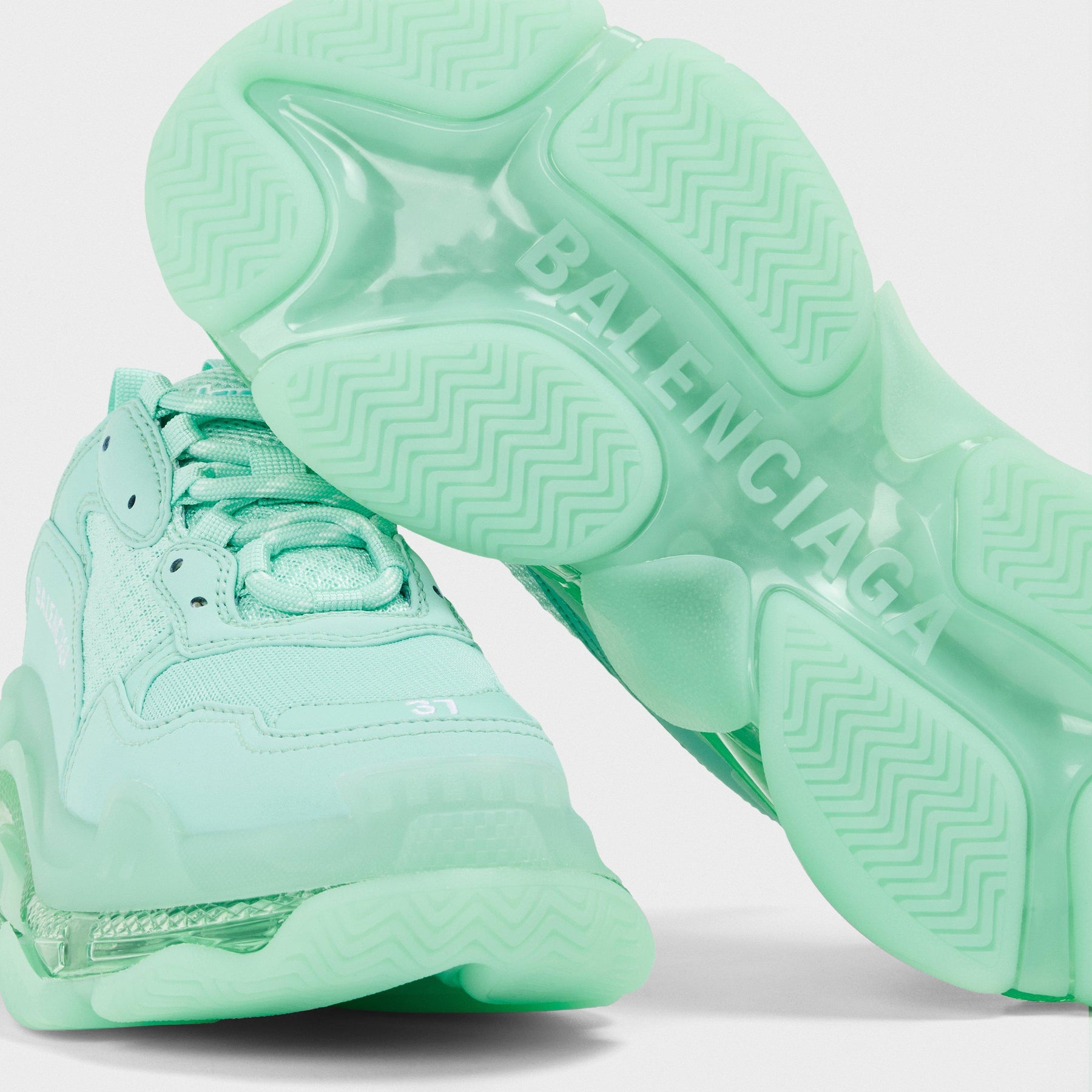 Triple S Clear Sole Trainers
