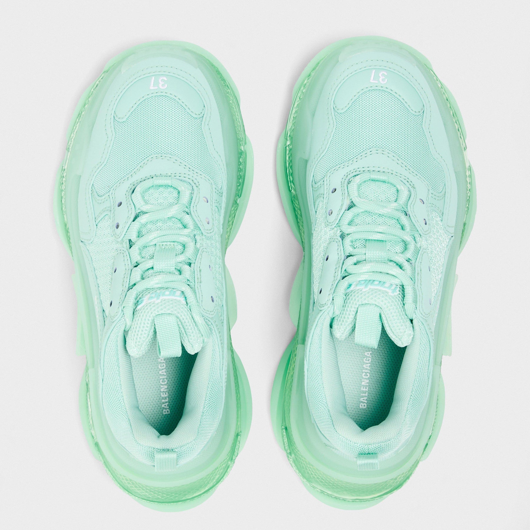 Triple S Clear Sole Trainers