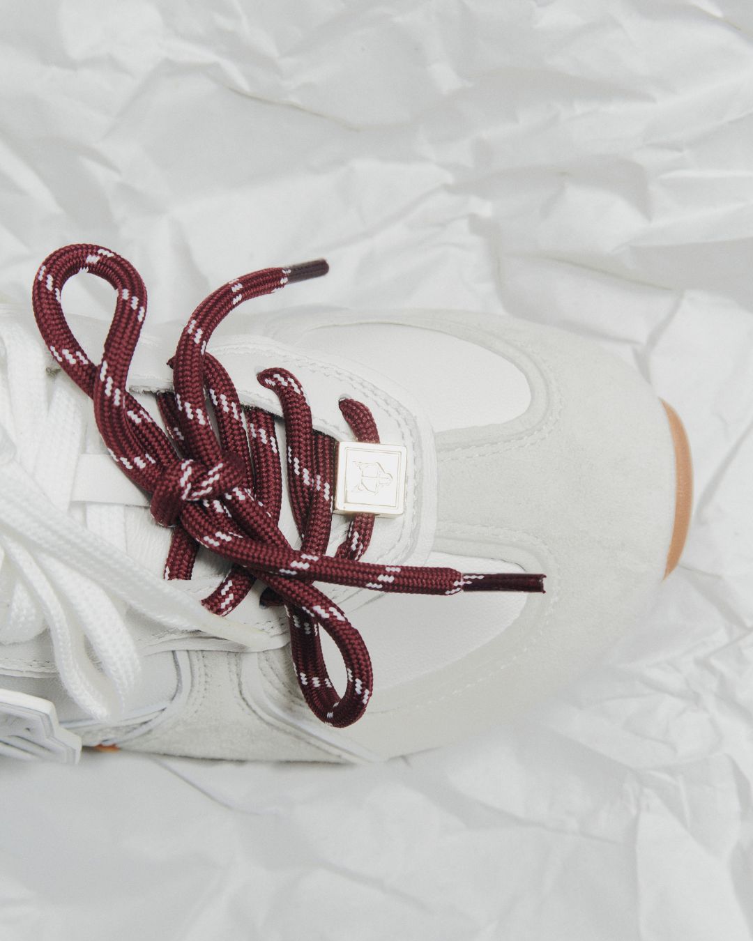 Adored White Suede/Leather