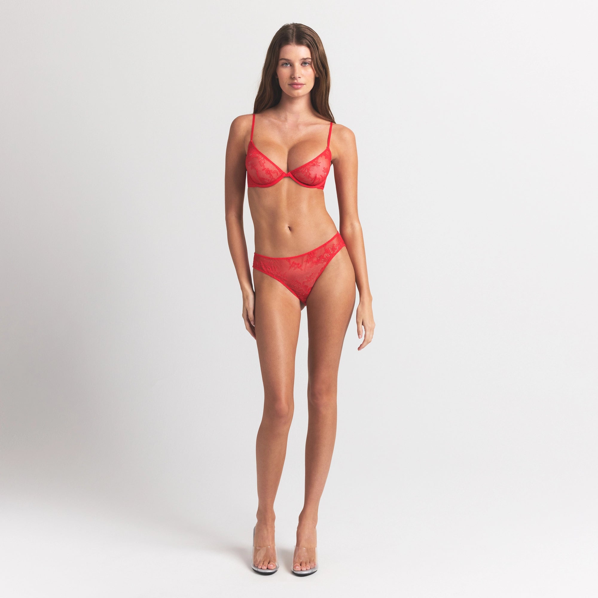Ultra Fine Lace Peek-a-boo Bikini