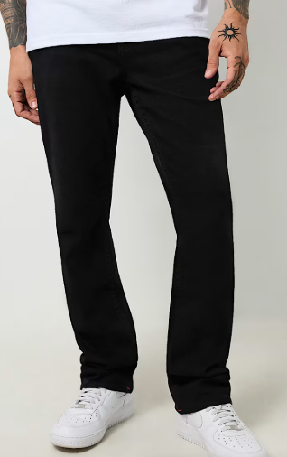 RICKY LUREX HORSESHOE STRAIGHT JEAN