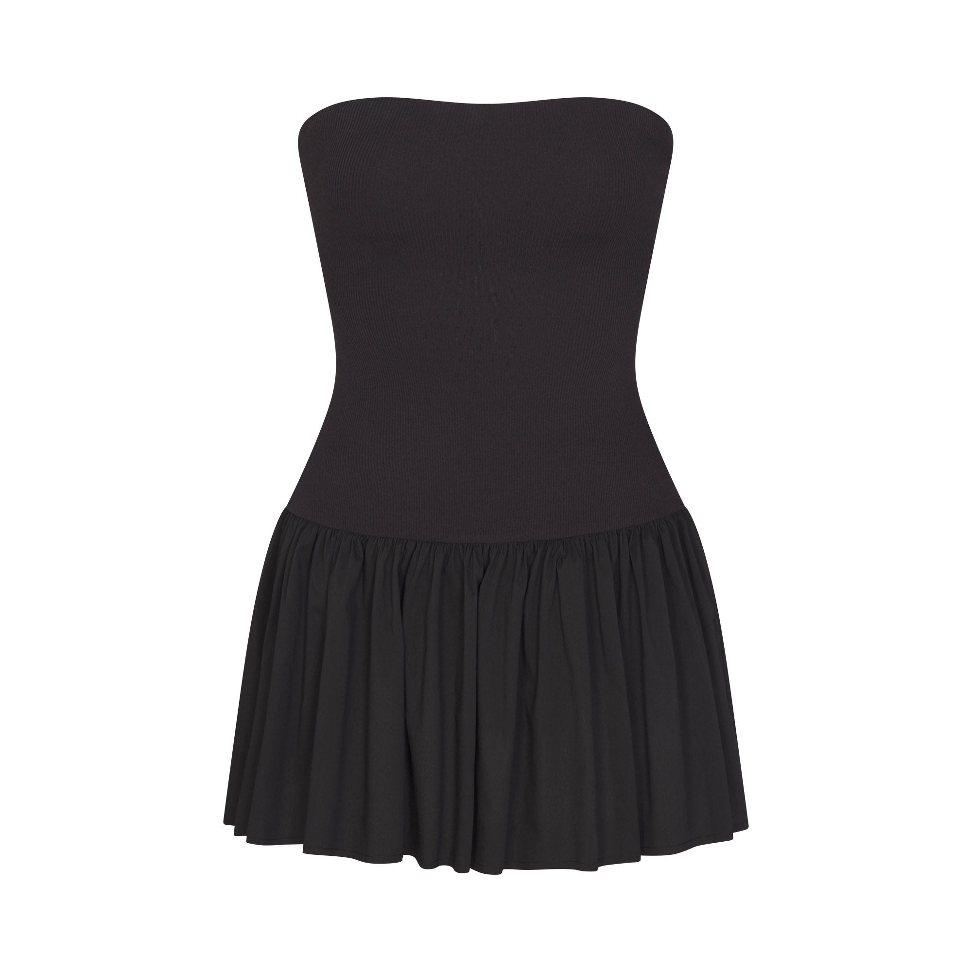 Poplin Apparel Mini Tube Dress