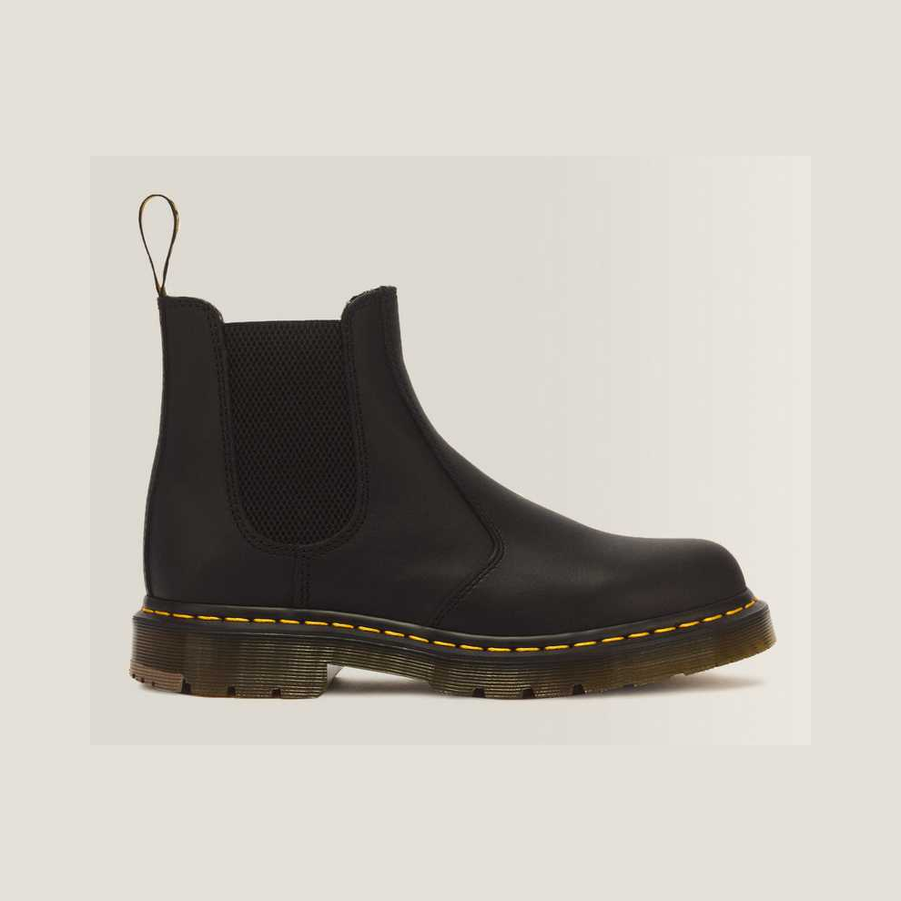 2976 Slip Resistant Leather Chelsea Boots — Black