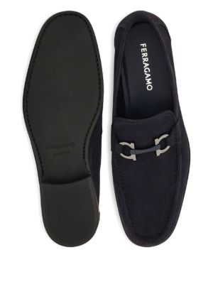 Ferragamo Gancini-buckle loafers