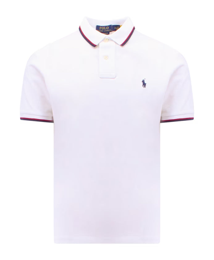 Ralph Lauren Striped Collar Polo Shirt