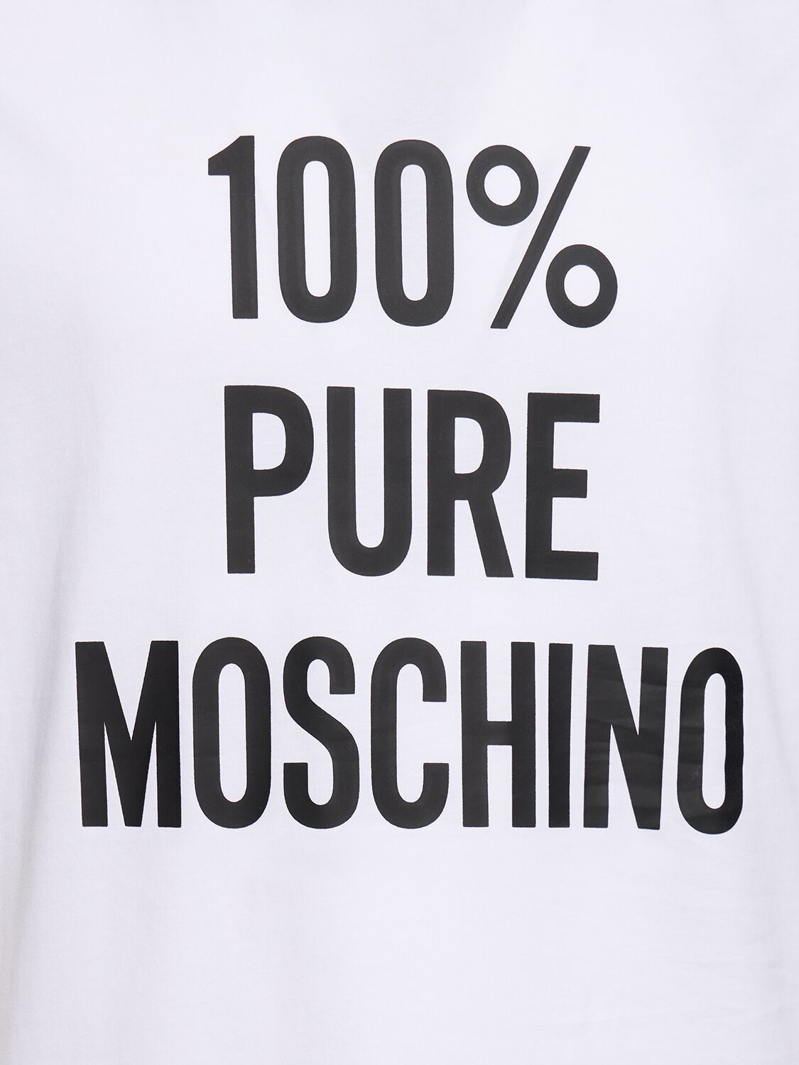 Moschino Moschino 100% Pure Moschino cotton t-shirt - Size: XS T-Shirts | Shop From The Mirage