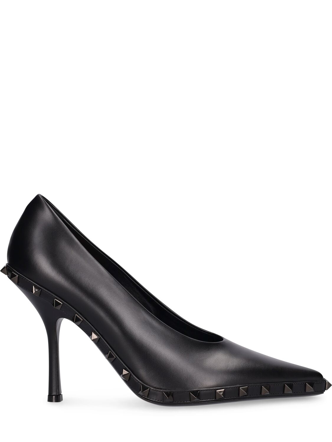 Valentino Garavani Valentino Garavani 100mm Rockstud leather pumps - Size: UK 3 Heels | Shop From The Mirage