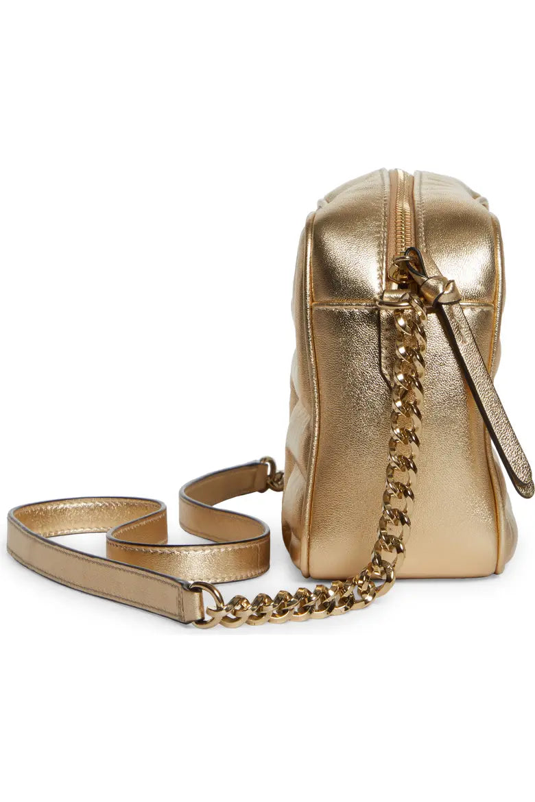 Avenue Quilted Leather Camera Bag