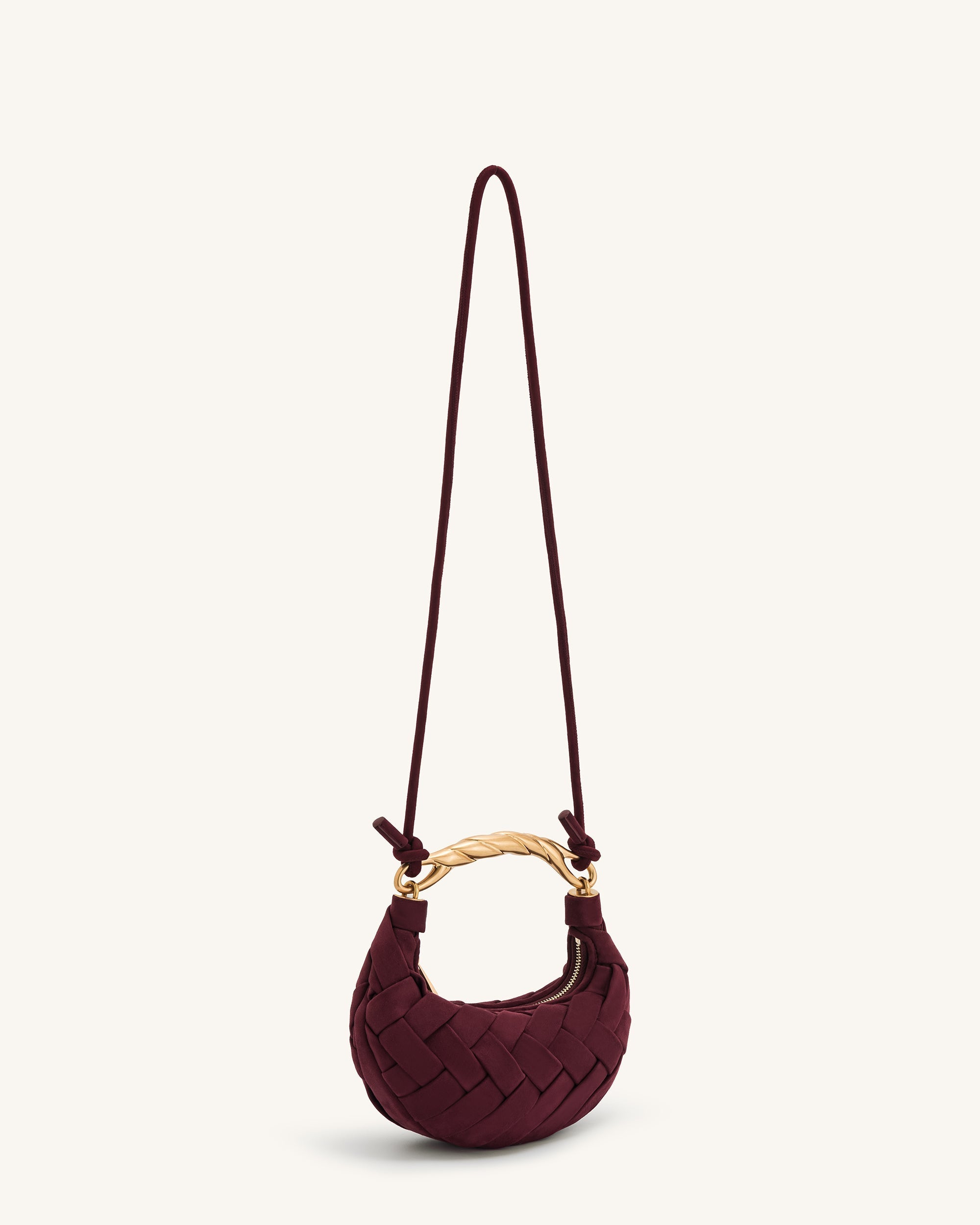 Orla Weave Handbag - Dark Olive