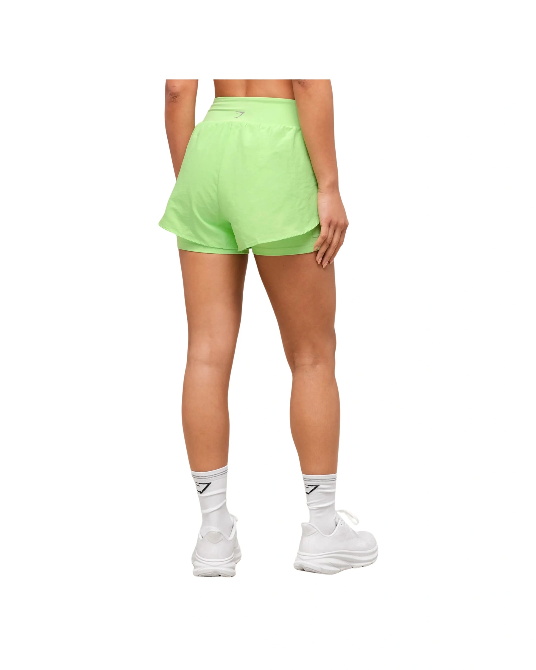 Gymshark Running 2-in-1 Shorts Energy Gelato Green