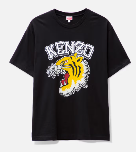 Kenzo 'Varsity Jungle' Tiger Oversize T-shirt