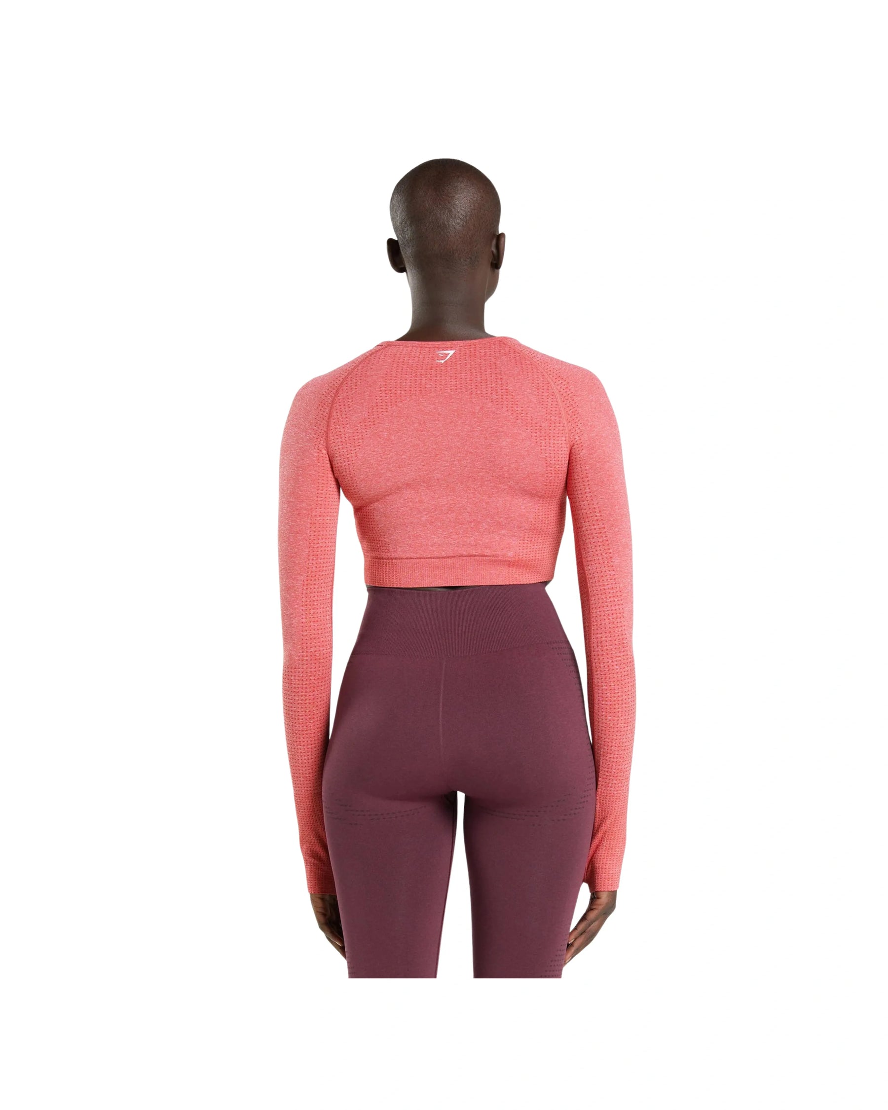 Gymshark Vital Crop Top Chilli Red Marl