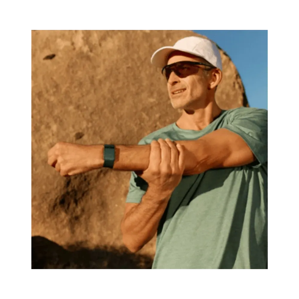 Whoop 5.0 Coreknit Ash Grey Bicep Band (12 Month Peak Subscription Included)