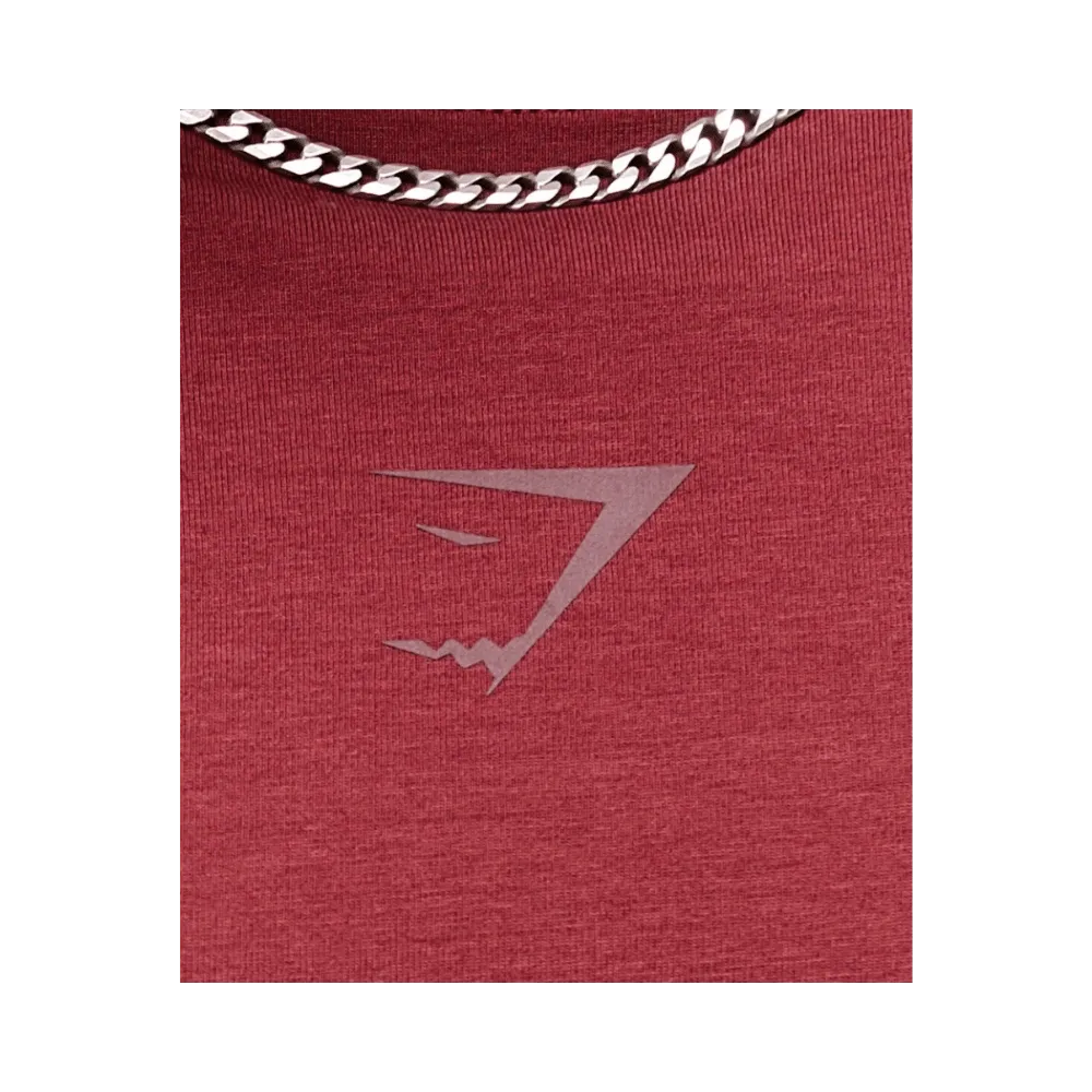 Gymshark Power T-Shirt Oversized Fit Sets Red