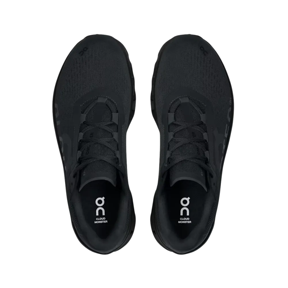 Cloud Monster All Black On Running
