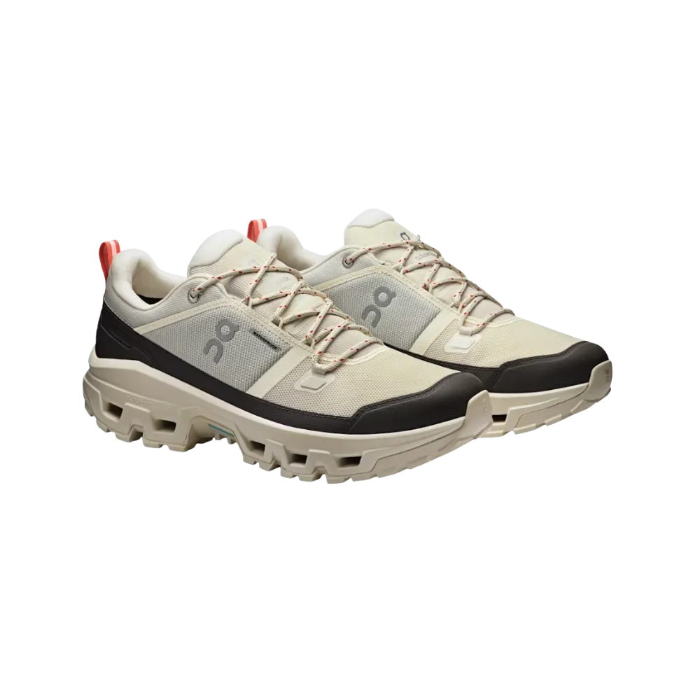 On Running Cloudrock Low Waterproof Ivory | Ivory