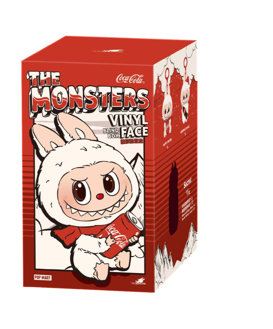 Pop Mart Labubu The Monsters Coca Cola Series Vinyl Face (PACK OF 1)