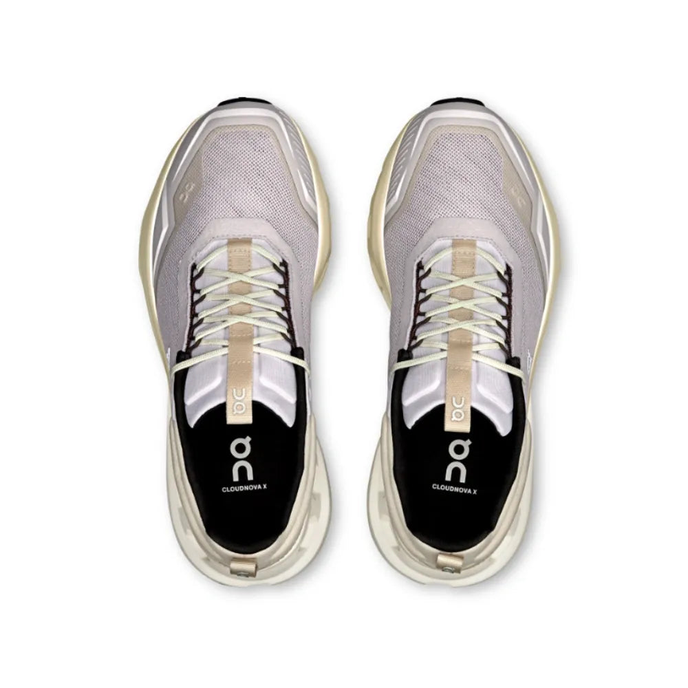 On Running Cloudnova X Silver | Mulberry