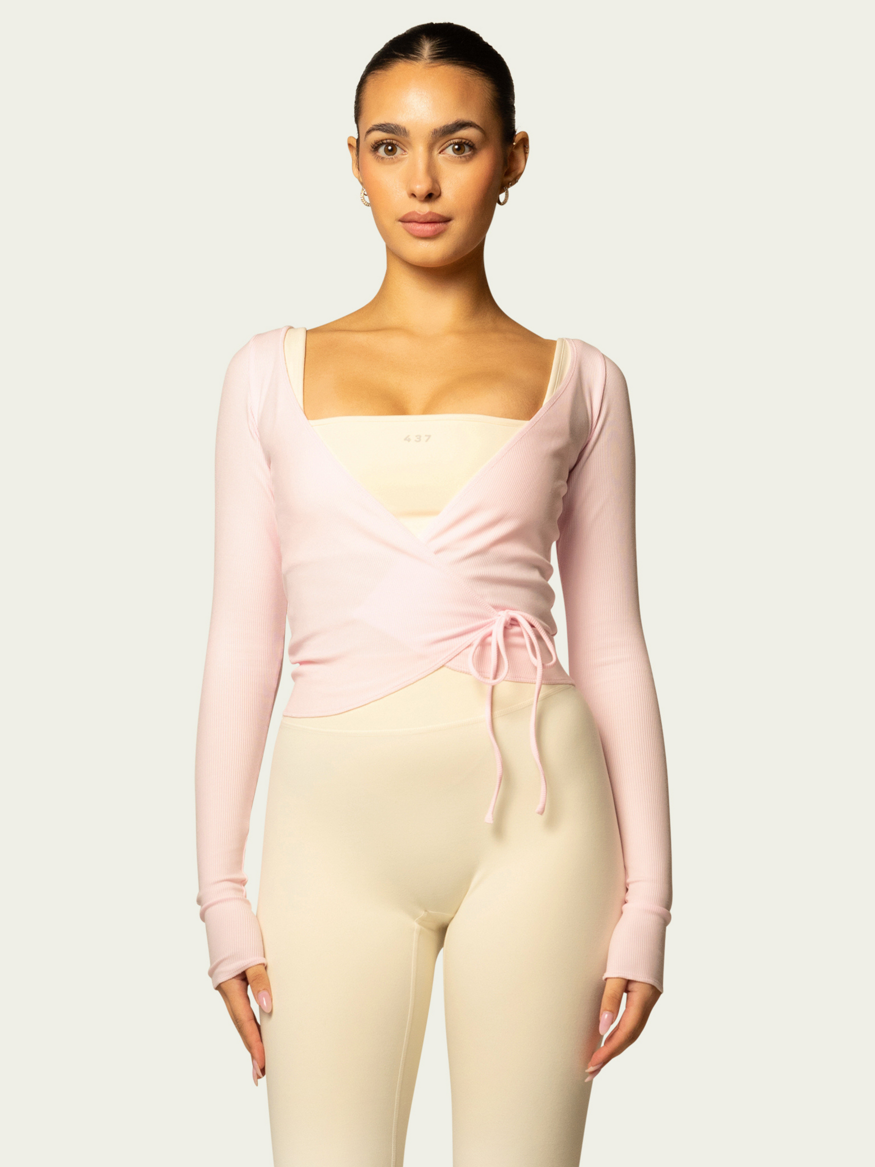The Square Bra / Crème