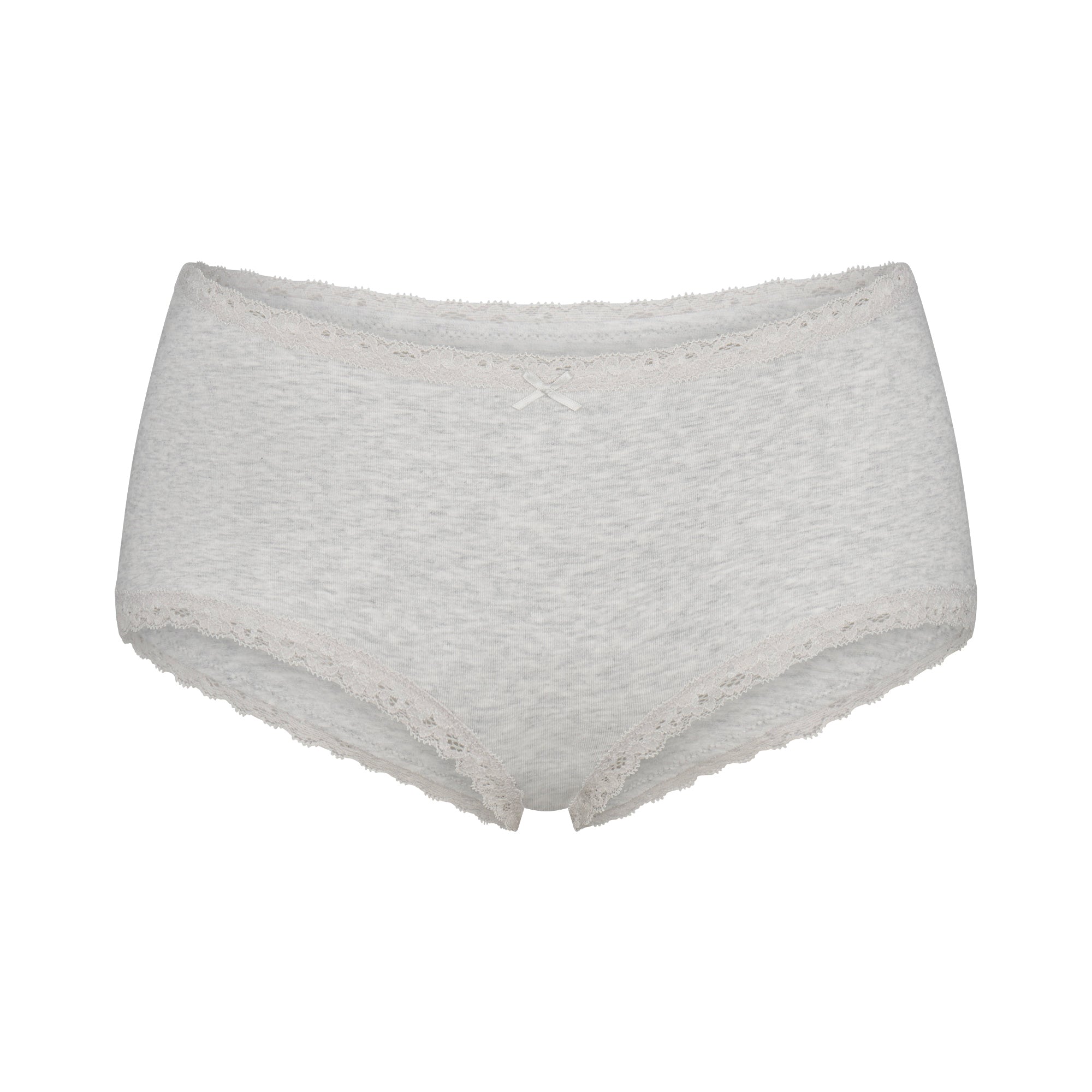 Lightweight Cotton Pointelle Lace Boy Short